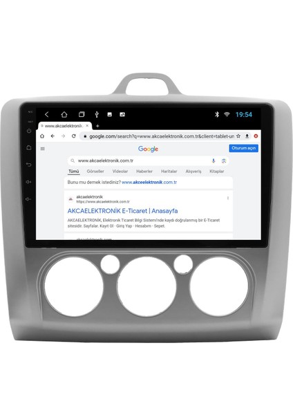 FORD FOCUS 2 2006-2011 UYUMLU MANUEL KLİMA 8 GB RAM 128 GB HAFIZA ANDROID MULTIMEDIA TEYP