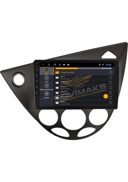 FORD FOCUS 1 2005-2008 UYUMLU 6 GB RAM 128 GB HAFIZA ANDROID MULTIMEDIA TEYP