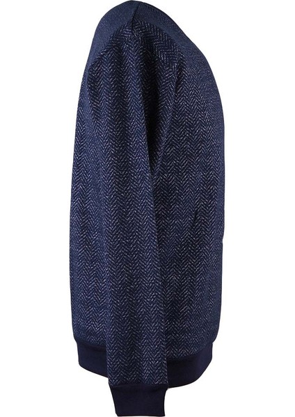 Bis Yaka Selanik Ringel Lacivert Erkek Sweatshirt 333 fiyatları