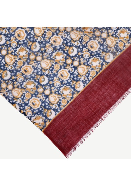 Çiçek Desenli Yün Şal fiyatları