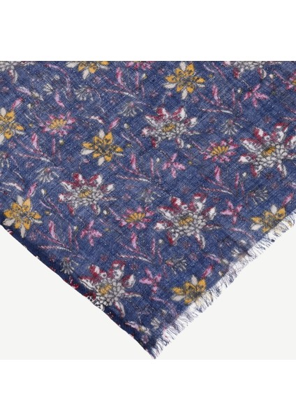 Çiçek Desenli Yün Şal fiyatları