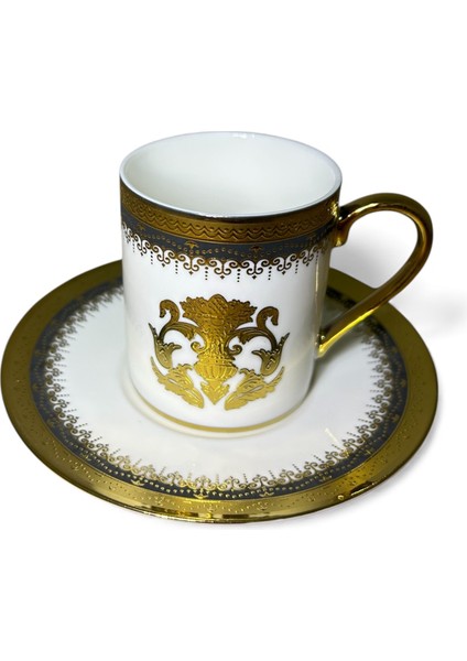 Porselen Fincan Takımı 6lı 90 cc (RSY-213)