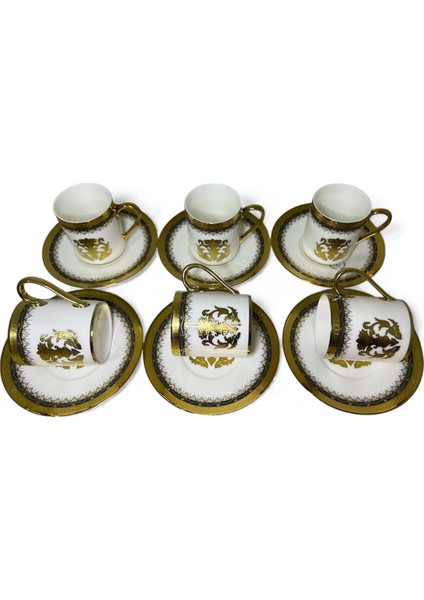 Porselen Fincan Takımı 6lı 90 cc (RSY-213) modelleri