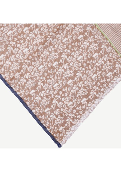 Tensel Karışımlı Çizgili Şal fiyatları