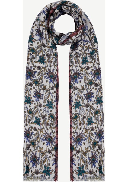 Modal ve Kaşmir Karışımlı Şal