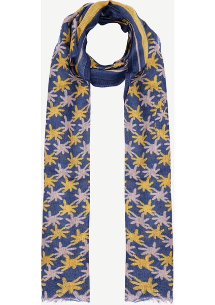 Tensel Karışımlı Yün Şal