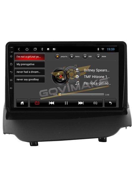 FORD ECOSPORT UYUMLU 2013-2017 4 GB RAM 64 GB HAFIZA ANDROID MULTIMEDIA TEYP