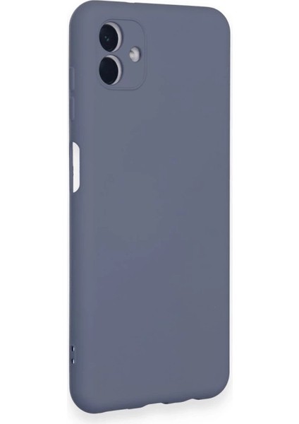 Samsung Galaxy A04 Kılıf Nano Içi Kadife Silikon - Gri fiyatları