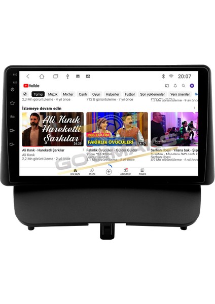 FORD COURIER DELÜX PAKET UYUMLU 2 GB RAM 32 GB HAFIZA ANDROID MULTIMEDIA TEYP