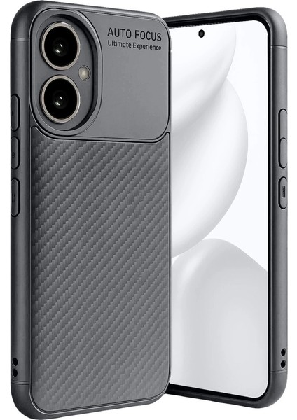 Honor 400 Kılıf Auto Focus Karbon Kapak - Gri