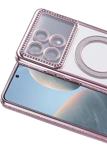 Xiaomi Poco X6 Pro Joke Simli Magneticsafe Kılıf - Pembe fiyatları