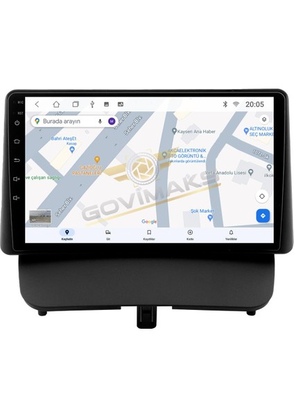 FORD COURIER DELÜX PAKET UYUMLU 8 GB RAM 128 GB HAFIZA ANDROİD MULTİMEDİA TEYP