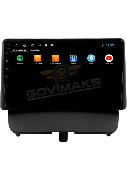 FORD COURIER DELÜX PAKET UYUMLU 4 GB RAM 64 GB HAFIZA ANDROID MULTIMEDIA TEYP