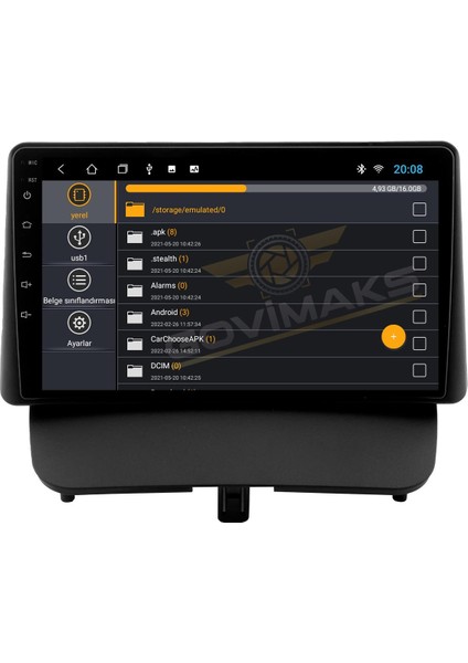 FORD COURIER DELÜX PAKET UYUMLU 6 GB RAM 128 GB HAFIZA ANDROID MULTIMEDIA TEYP indirimleri