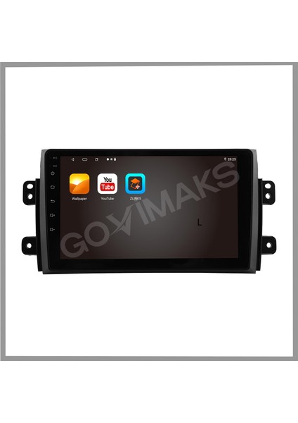 SUZİKİ SX4 2007-2013 UYUMLU 8 GB RAM 128 GB HAFIZA ANDROİD MULTİMEDİA TEYP