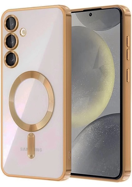 Samsung Galaxy A56 Kross Magneticsafe Kapak - Çöl Titanyum