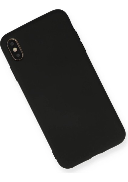 Iphone Xs Max Kılıf Nano Içi Kadife Silikon - Siyah fiyatları