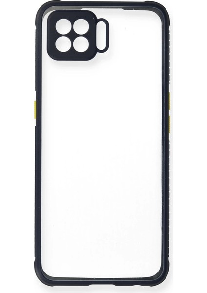 Oppo A73 Kılıf Miami Şeffaf Silikon - Lacivert fiyatları