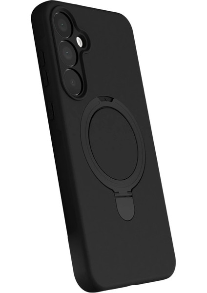 Samsung Galaxy A25 5g Regal Magsafe Standlı Kapak - Siyah fiyatları