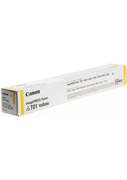 T01-8069B001 Sarı Orijinal Toner