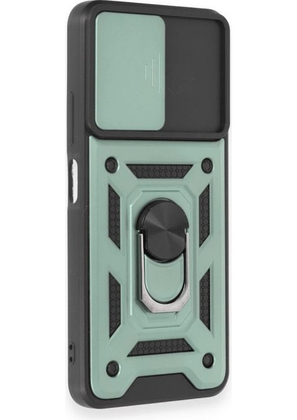 Xiaomi Redmi Note 12 4g Kılıf Pars Lens Yüzüklü Silikon - Yeşil fiyatları