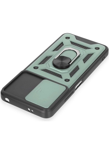 Xiaomi Redmi Note 12 4g Kılıf Pars Lens Yüzüklü Silikon - Yeşil fırsatları