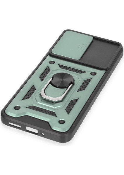 Xiaomi Redmi Note 12 4g Kılıf Pars Lens Yüzüklü Silikon - Yeşil indirimleri