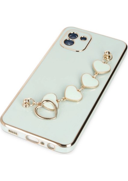 Samsung Galaxy A03 Kılıf Esila Silikon - Su Yeşili fırsatları