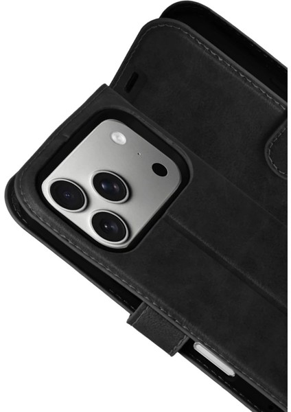 Apple Iphone 17 Pro Max Trend S Plus Kapaklı Kılıf - Siyah fiyatları