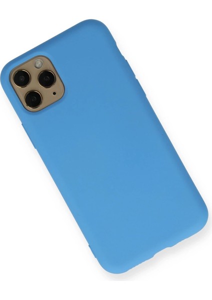 Iphone 11 Pro Kılıf Nano Içi Kadife Silikon - Mavi fiyatları