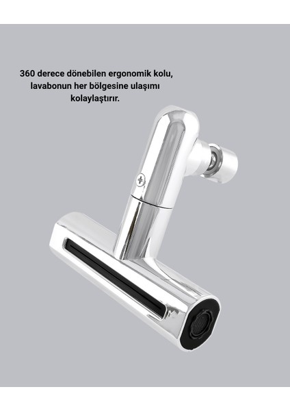 360° Dönebilen Musluk Başlığı 4 Fonksiyonlu Su Tasarruflu ve Dayanıklı indirimleri