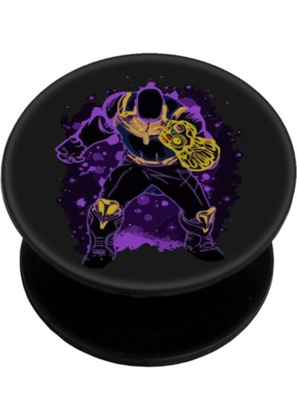 Popsocket Dijital Baskılı Telefon Tutacağı Telefon Parmak Tutucu Popsoket PS1491