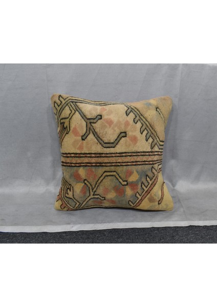 Vintage El Dokuma Dekoratif Halı Kırlent Yastık Kılıfı 6702 modelleri