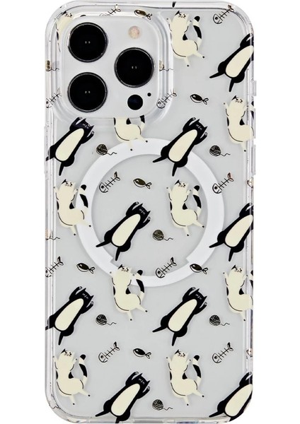 Joko Iphone 15 Pro Max Tanya Magsafe Kapak - Desen 4