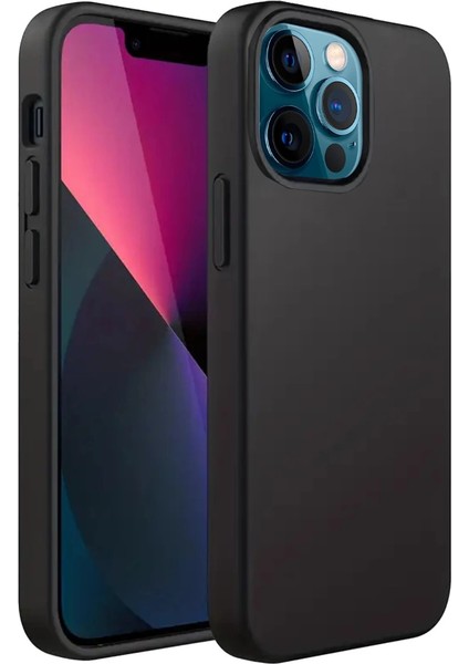 Iphone 12 Pro Kılıf First Silikon - Siyah modelleri