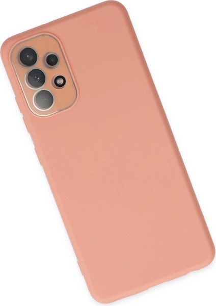 Samsung Galaxy A33 5g Kılıf Lansman Glass Kapak - Pembe modelleri