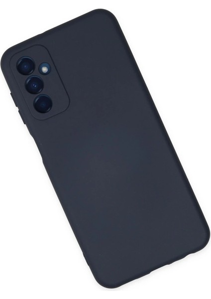 Samsung Galaxy M23 Kılıf Nano Içi Kadife Silikon - Lacivert fiyatları