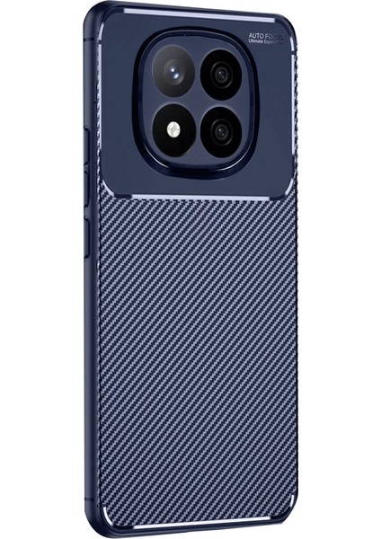 Xiaomi Redmi Note 14 Pro 4g Kılıf Auto Focus Karbon Kapak - Lacivert fiyatları