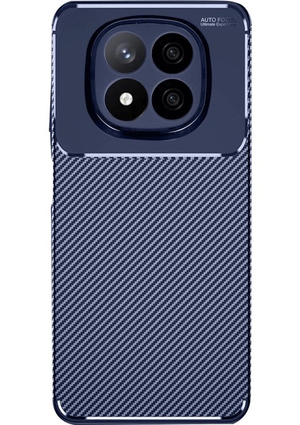 Xiaomi Redmi Note 14 Pro 4g Kılıf Auto Focus Karbon Kapak - Lacivert modelleri