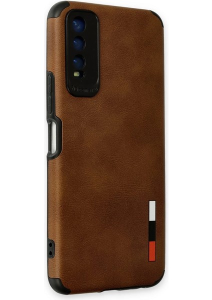 Vivo Y11S Kılıf Loop Deri Silikon - Kahverengi fiyatları