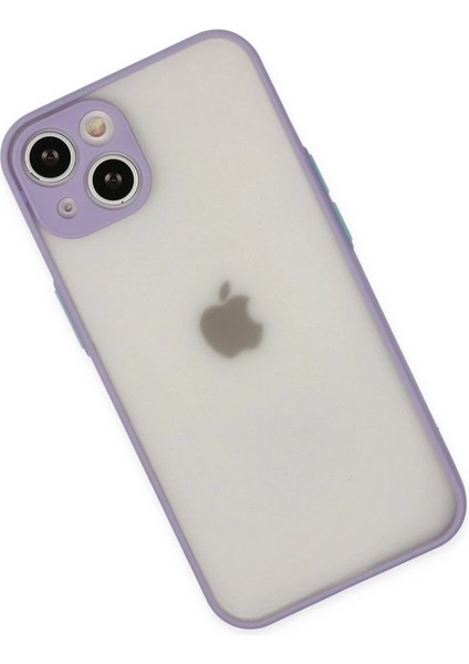 Iphone 14 Kılıf Montreal Silikon Kapak - Mor modelleri