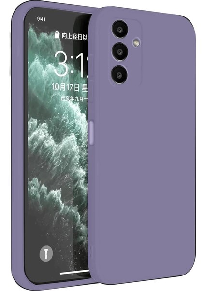 Samsung Galaxy S23 Fe Kılıf First Silikon - Lila