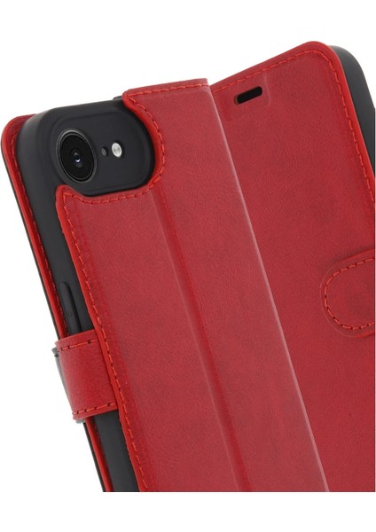 Iphone 16E Kılıf Trend S Plus Kapaklı Kılıf - Kırmızı fiyatları