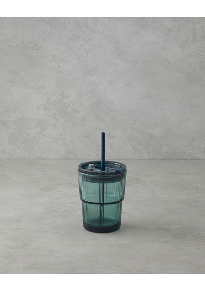 Tasty Cam Pipetli Bardak 380 ml Yeşil