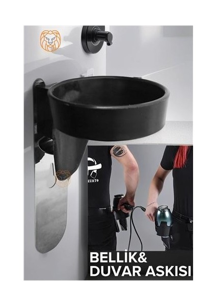 Kuaför Belliği Fön Saç Kurutma Bel Askısı