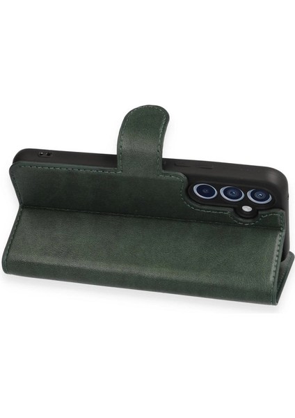 Samsung Galaxy A34 5g Kılıf Trend S Plus Kapaklı Kılıf - Yeşil fırsatları