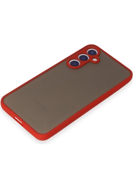 Samsung Galaxy S23 Kılıf Montreal Silikon Kapak - Kırmızı fırsatları