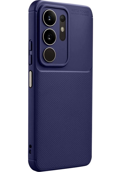 Vivo Y29 4g Auto Focus Karbon Kapak - Lacivert fiyatları