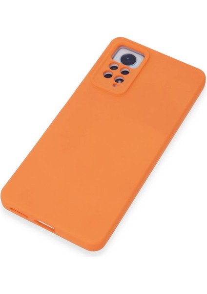 Xiaomi Redmi Note 12 Pro 4g Kılıf Nano Içi Kadife Silikon - Turuncu fırsatları