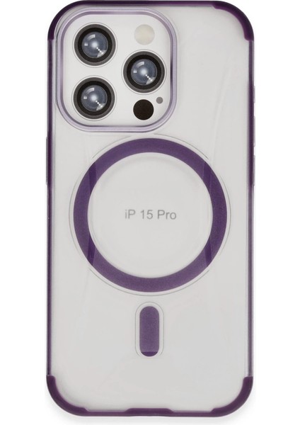 Joko Iphone 15 Pro Hilton Magsafe Kapak - Derin Mor